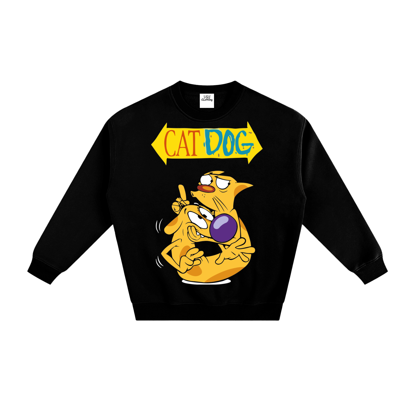 Cat Dog Fleeced Sweatshirt