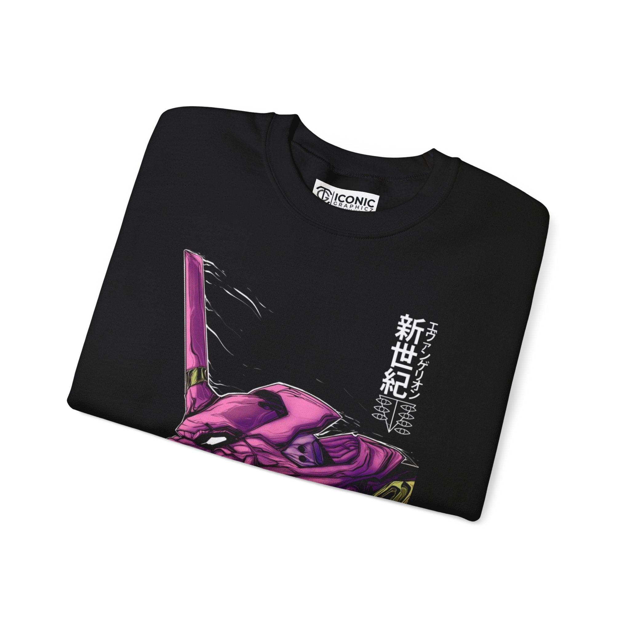 Evangelion Eva unit 01 Unisex Heavy Blend™ Crewneck Sweatshirt