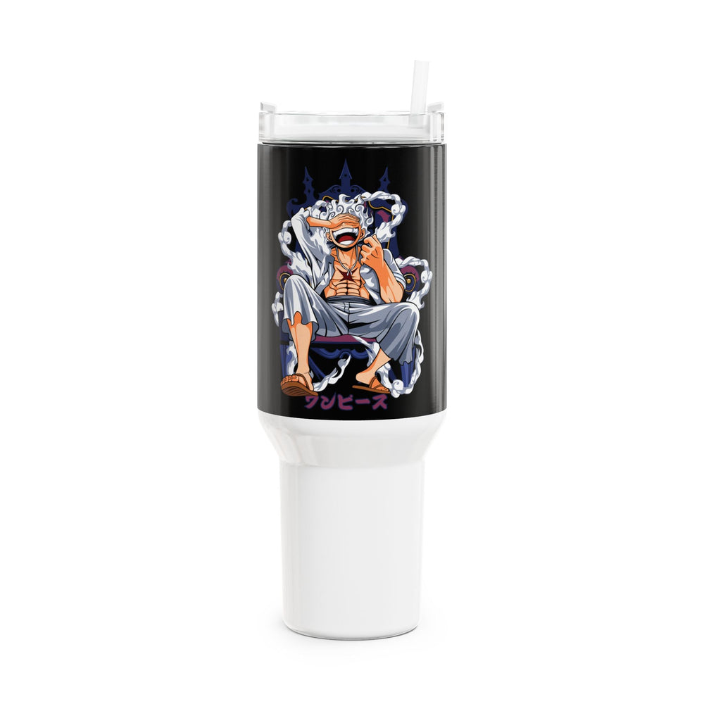 Sun God Luffy Tumbler, 40oz Printify