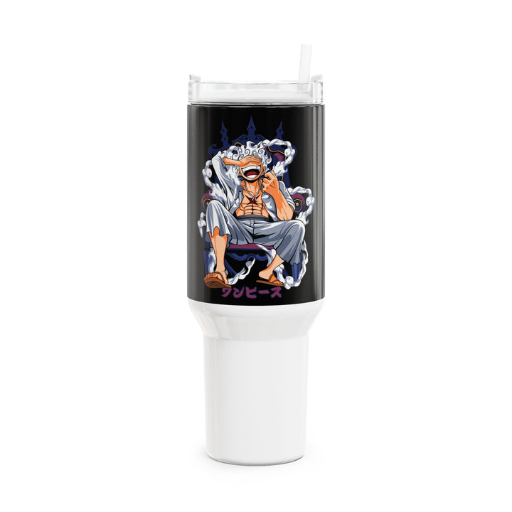 Sun God Luffy Tumbler, 40oz Printify