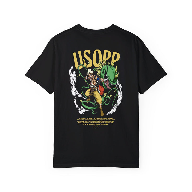 Usopp Unisex Garment-Dyed T-shirt - IGZ Clothing 