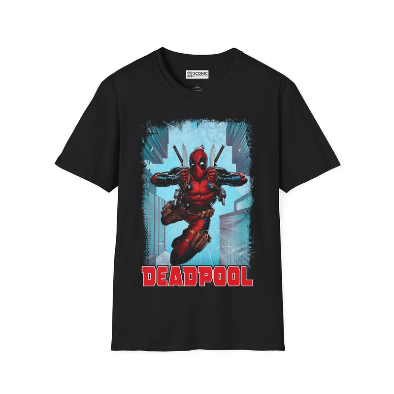 Deadpool Unisex Softstyle T-Shirt - IGZ Clothing 