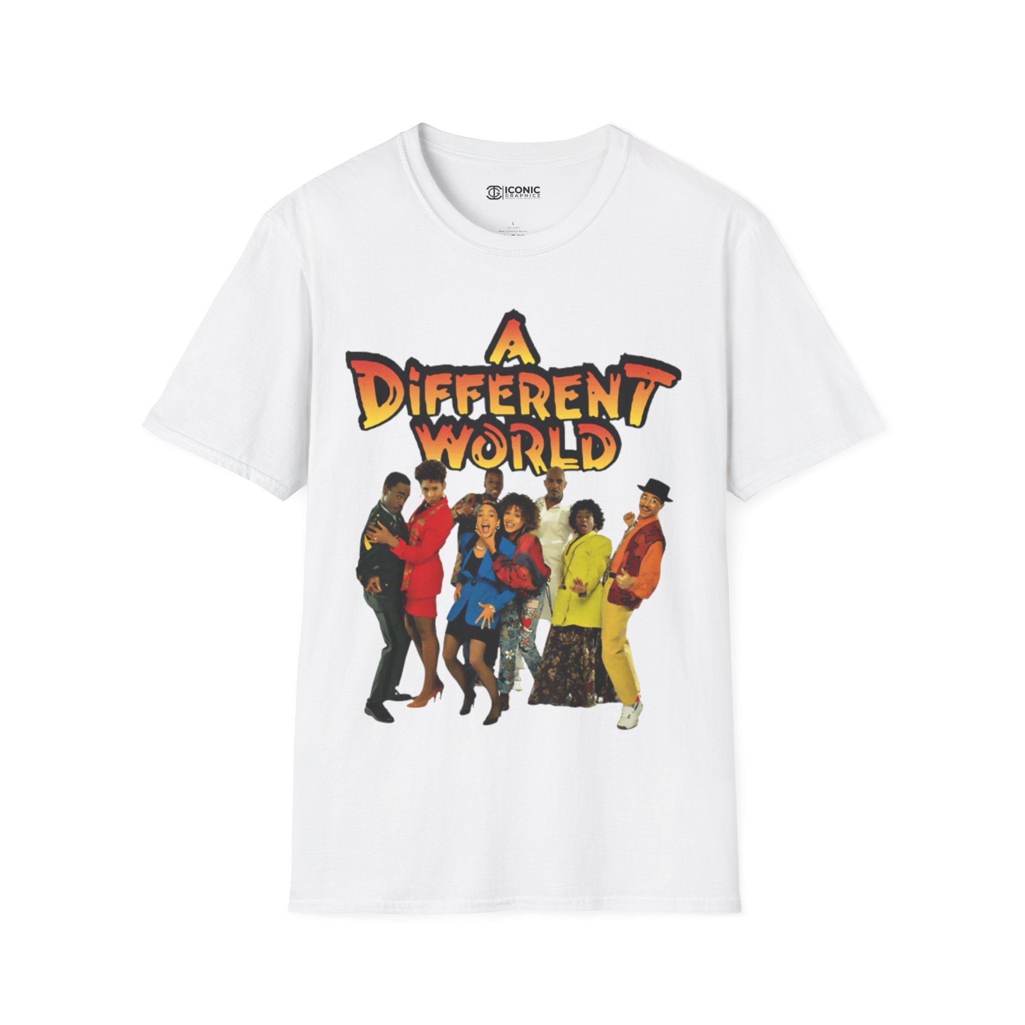 A Different World Unisex Softstyle T-Shirt - IGZ Clothing 