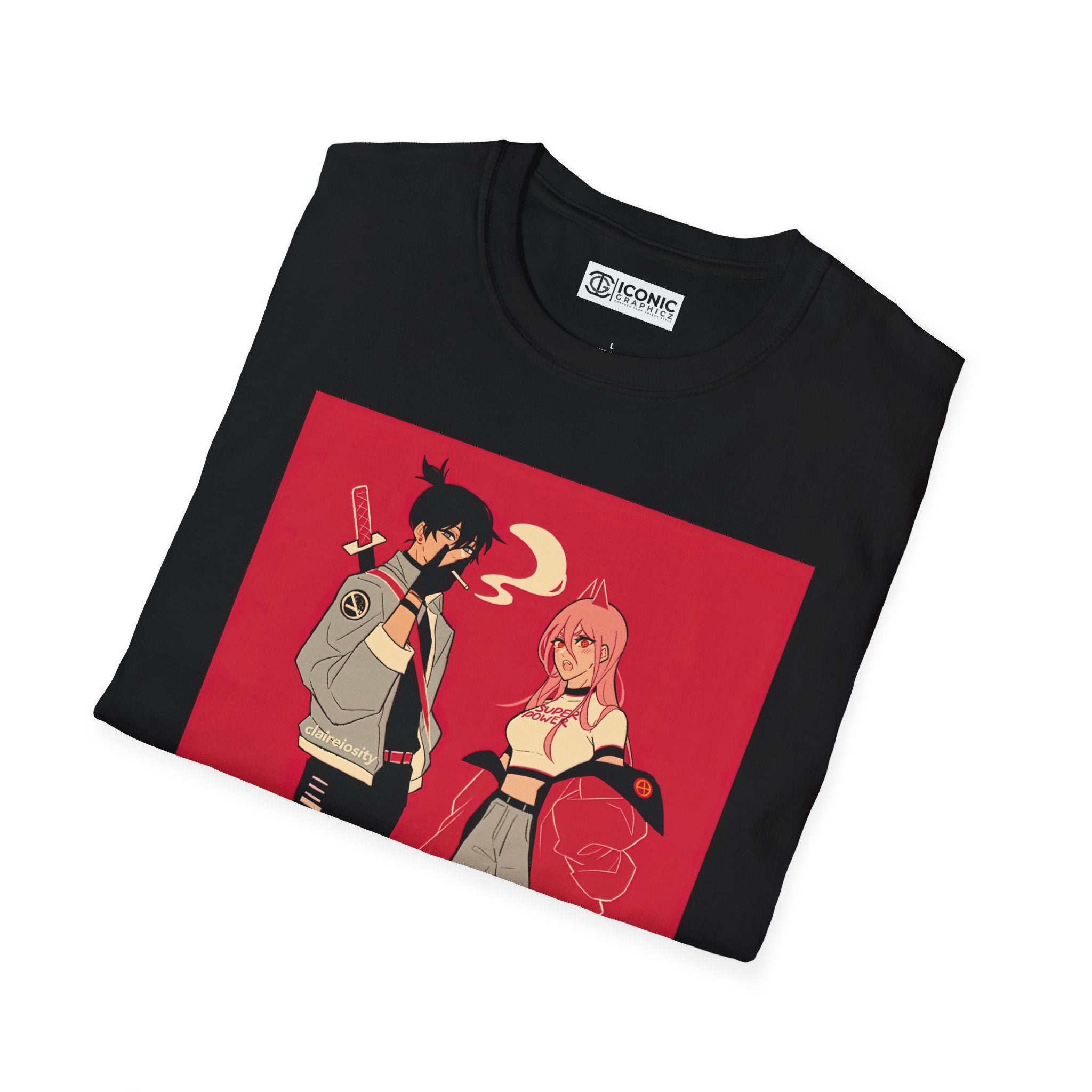 Aki and Power Chainsaw-man T-Shirt