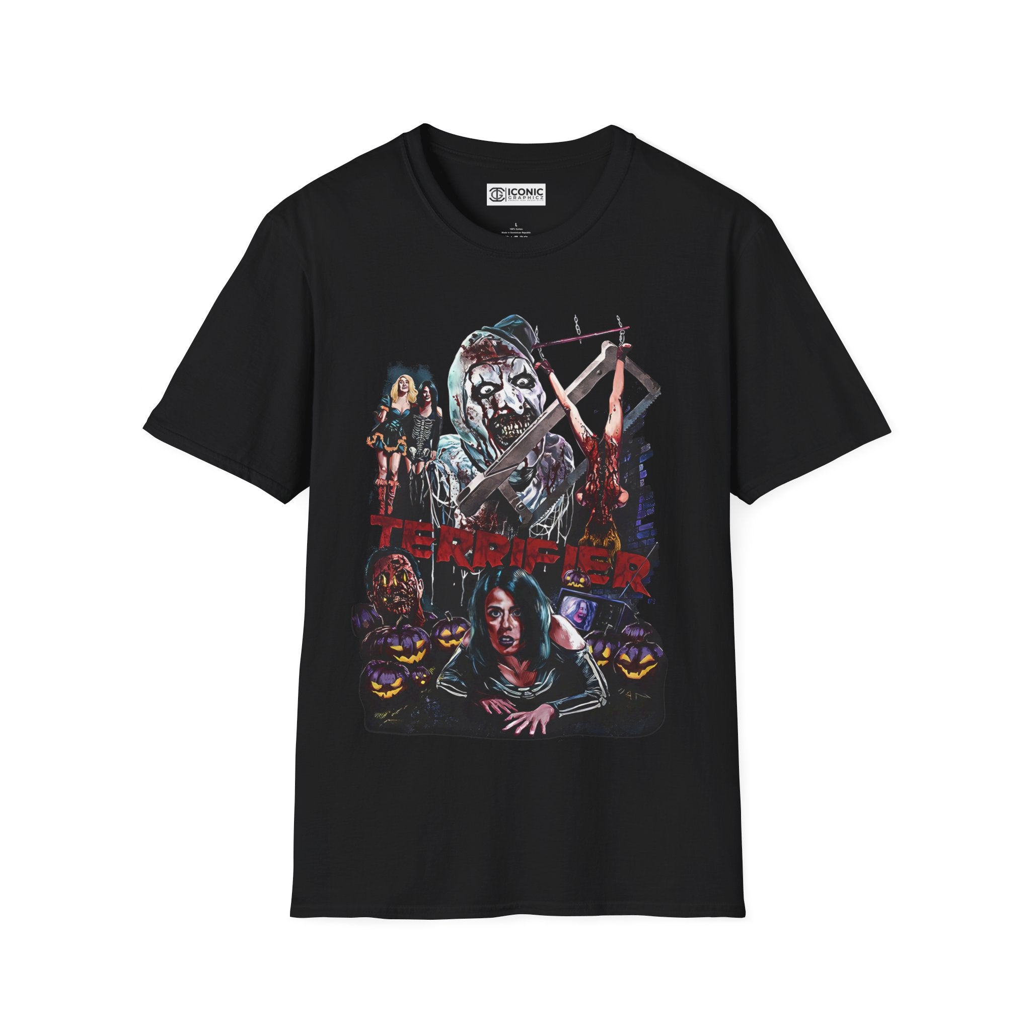 Terrifier Unisex Softstyle T-Shirt - IGZ Clothing 