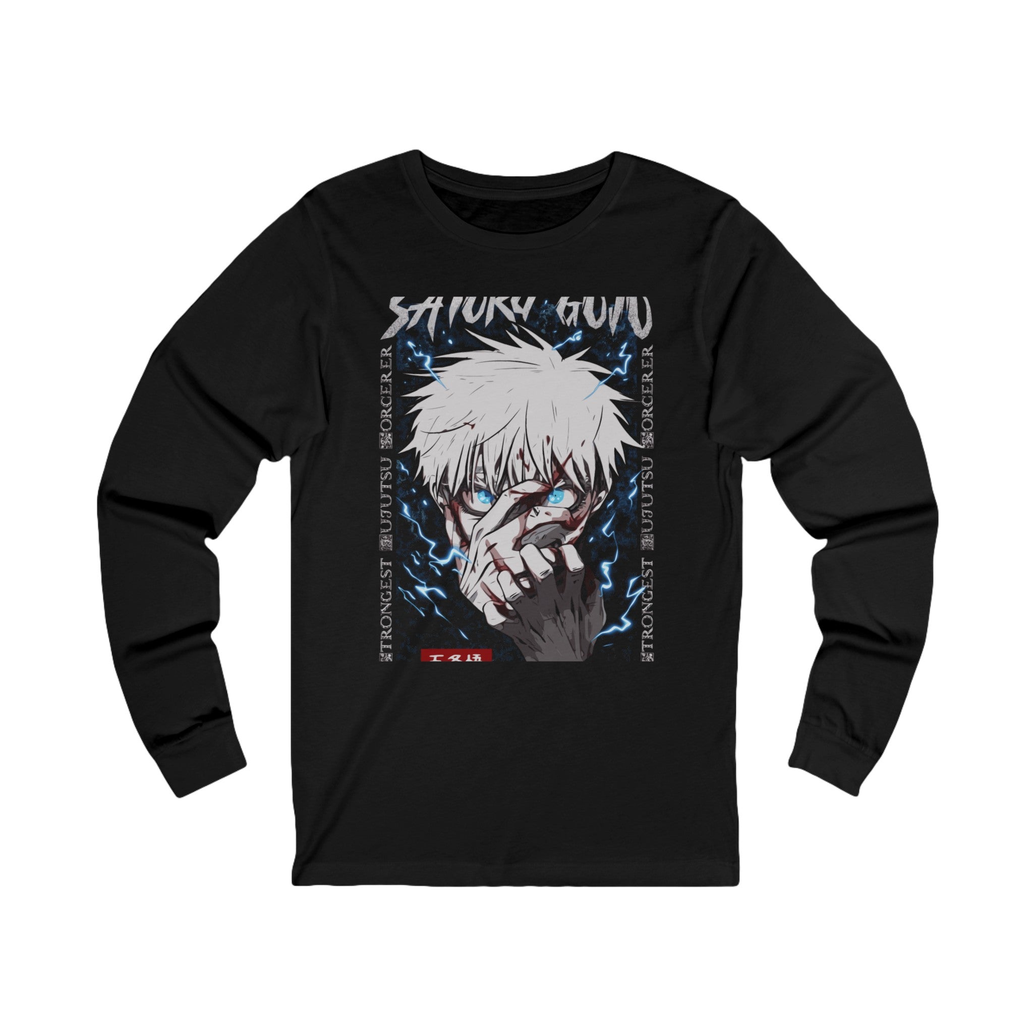 Jujutsu Kaisen Unisex Jersey Long Sleeve Tee - IGZ Clothing 