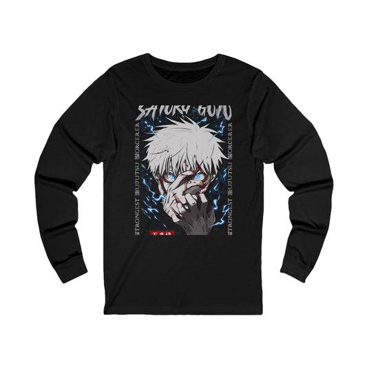 Jujutsu Kaisen Unisex Jersey Long Sleeve Tee - IGZ Clothing 