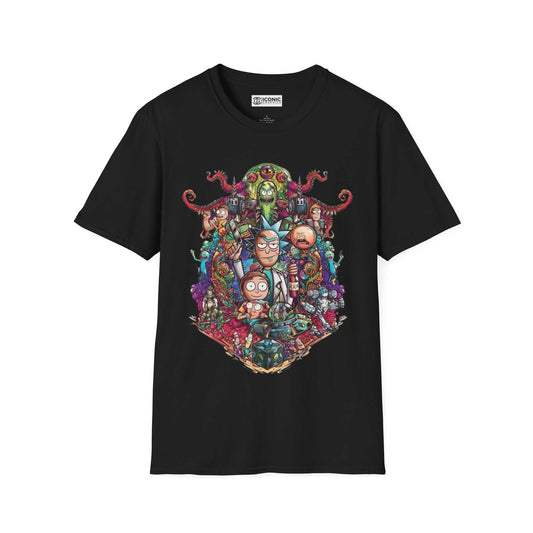 Rick and Morty Unisex Softstyle T-Shirt - IGZ Clothing 