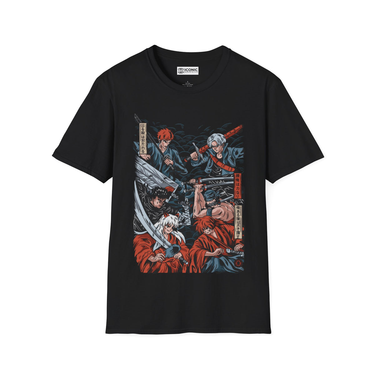 Swordmen Unisex Softstyle T-Shirt - IGZ Clothing 