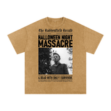 Micheal Myers Acid Wash Oversize T-Shirt