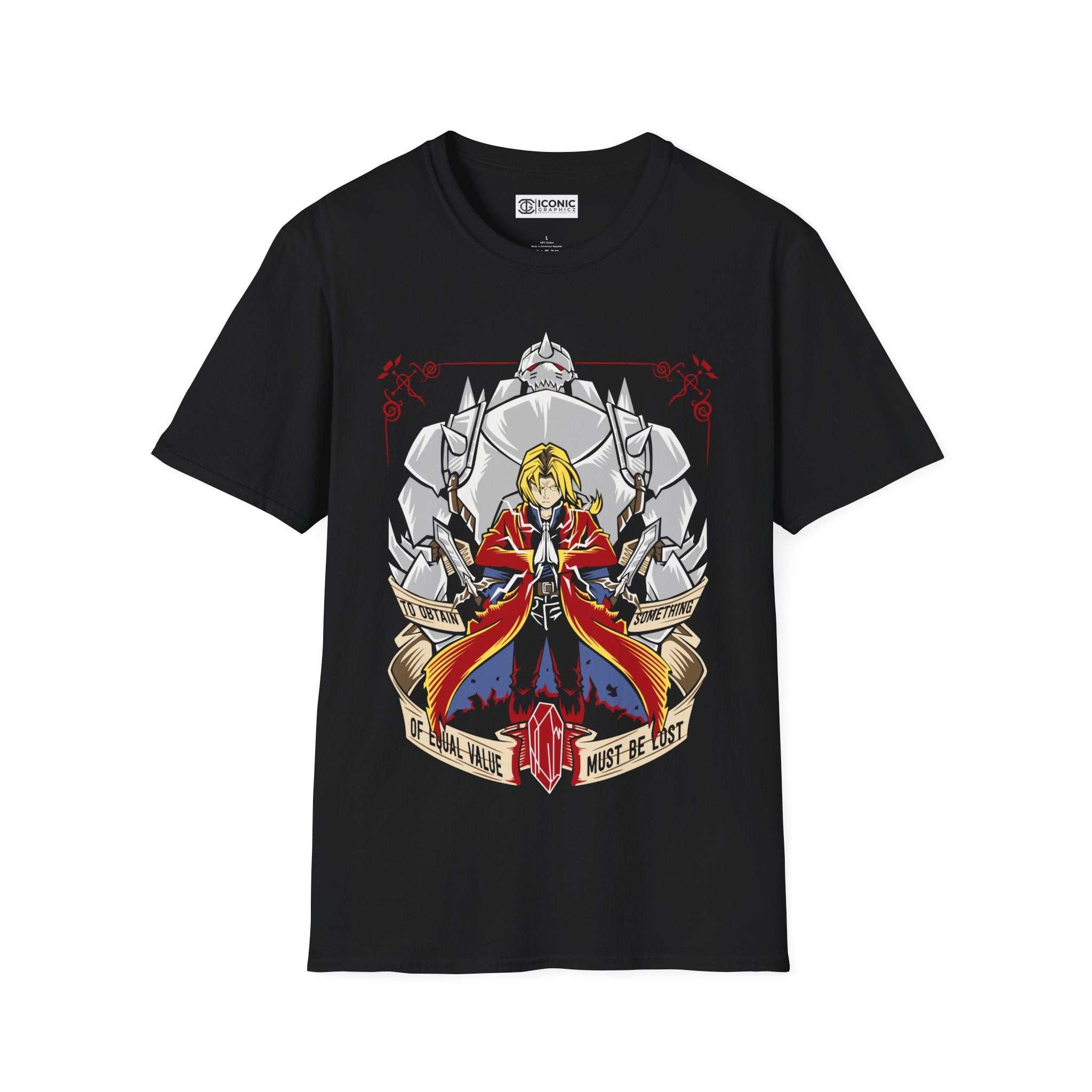 Edward and Alphonse Fullmetal alchemist T-Shirt