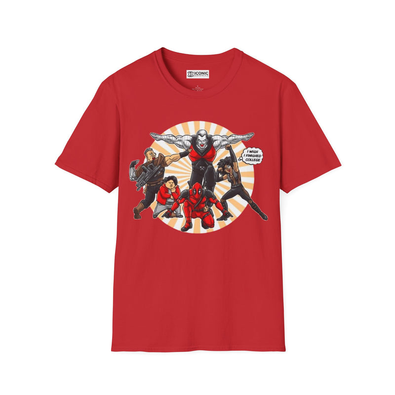 Deadpool Unisex Softstyle T-Shirt - IGZ Clothing 