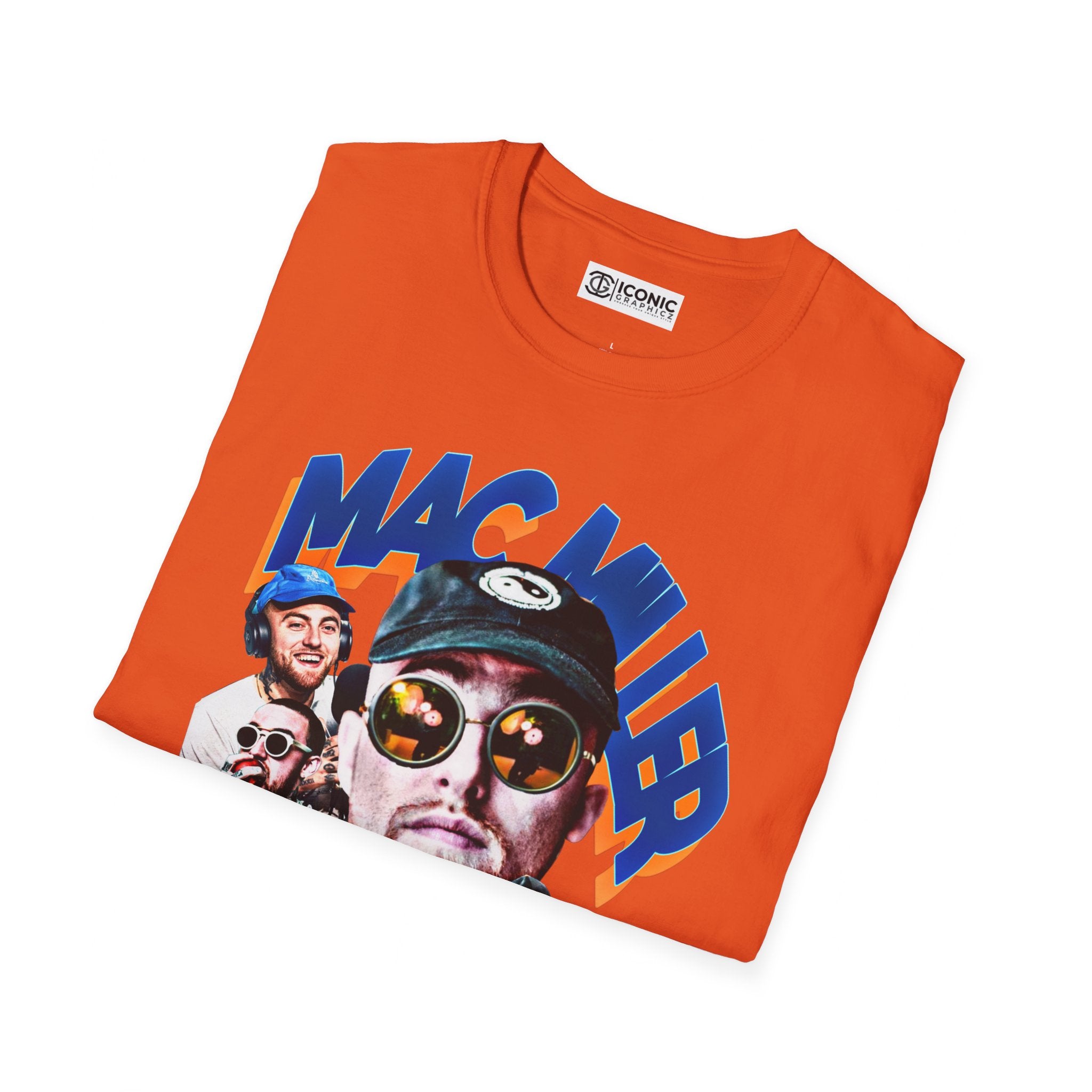 Mac Miller Unisex Softstyle T-Shirt - IGZ Clothing 