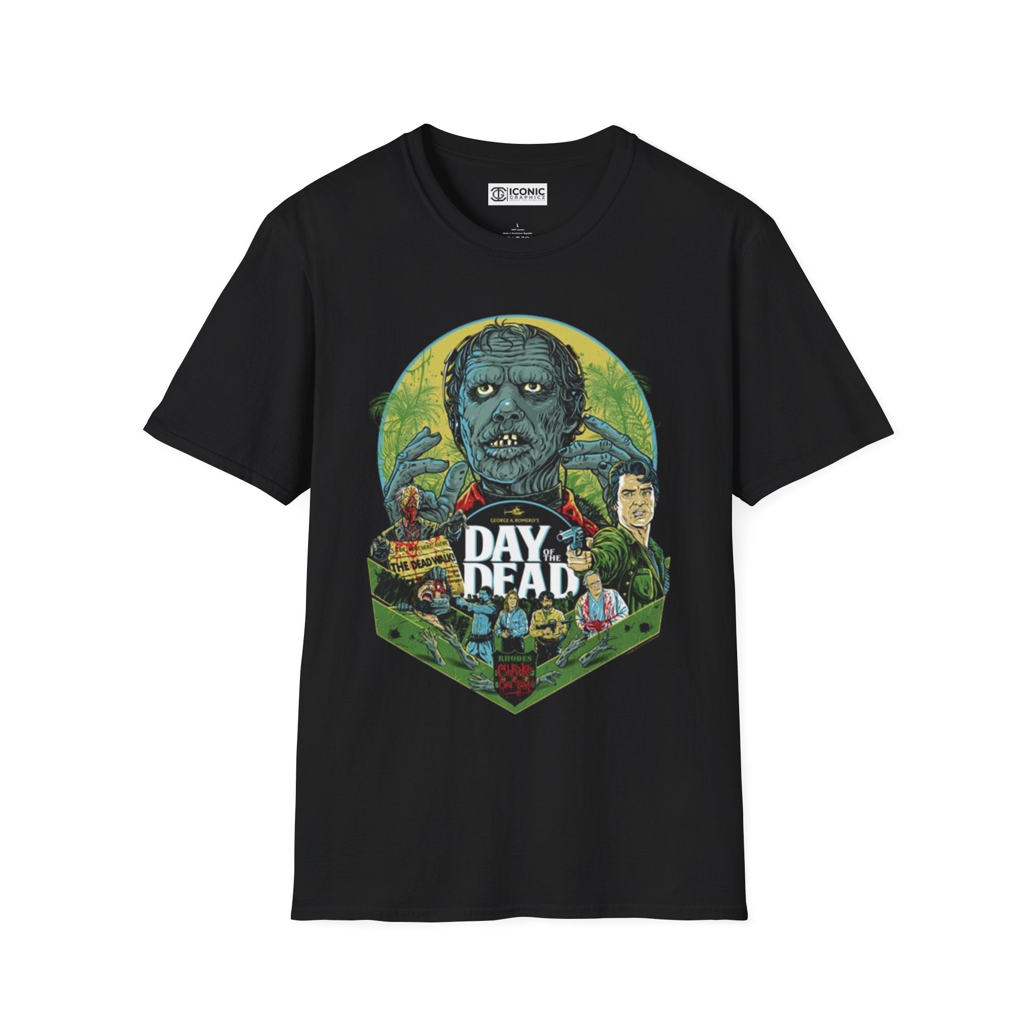 Day of the dead Unisex Softstyle T-Shirt - IGZ Clothing 