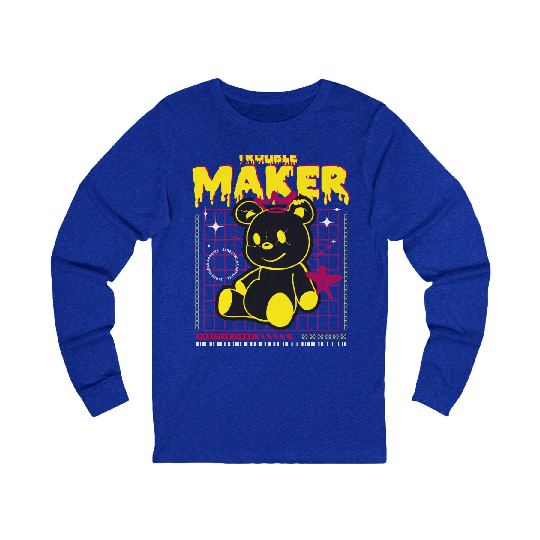 Bears Unisex Jersey Long Sleeve Tee Printify