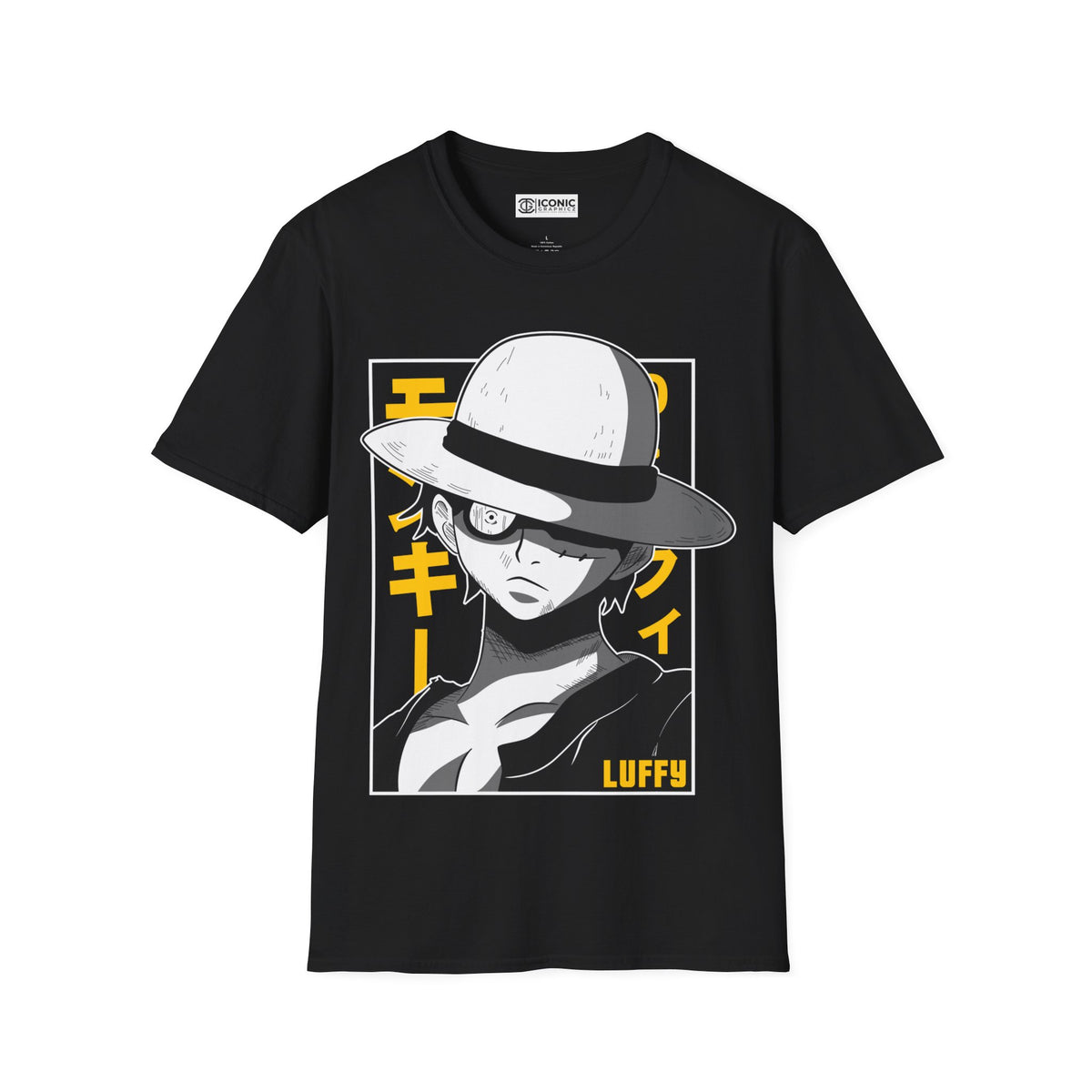 Luffy Unisex Softstyle T-Shirt - IGZ Clothing 