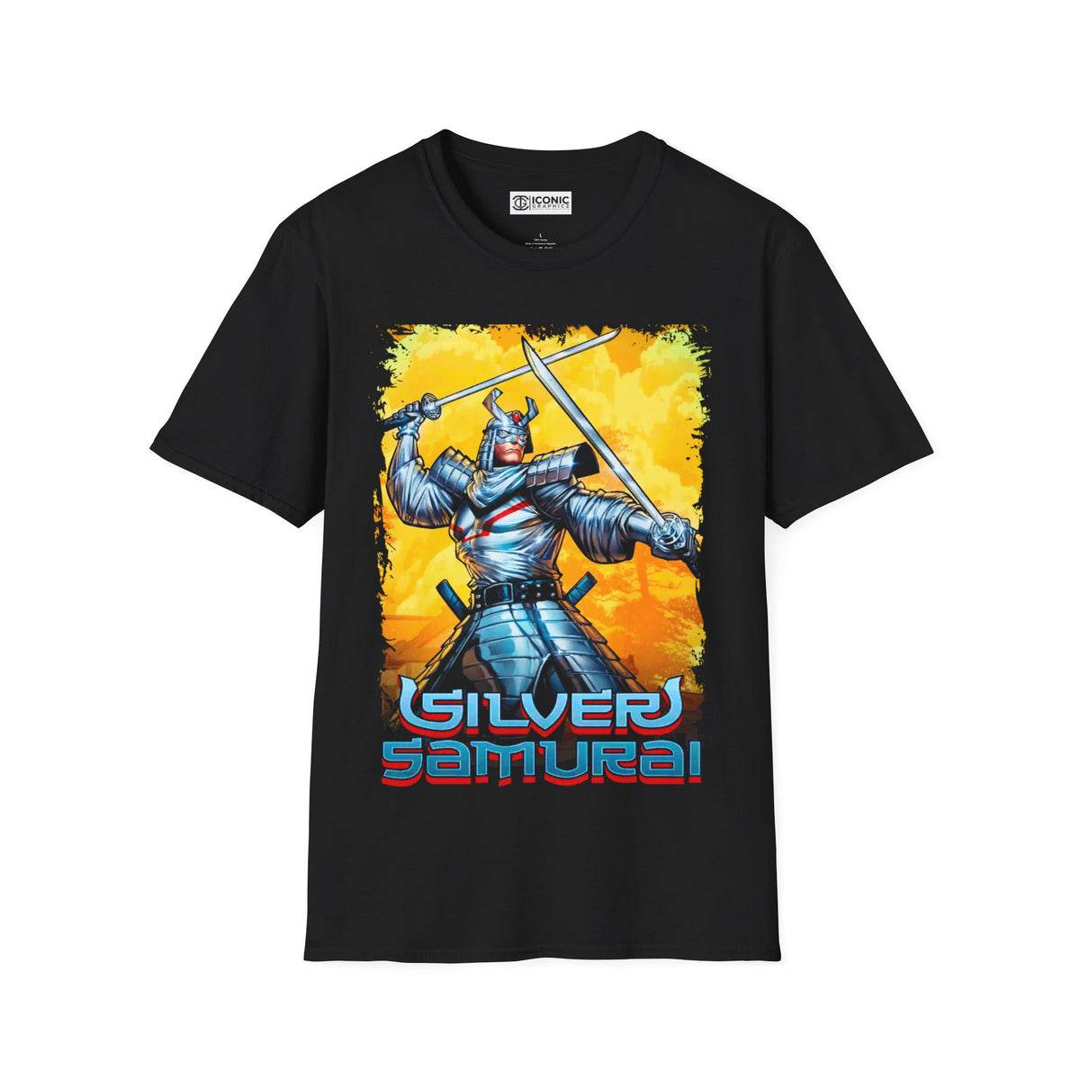 Silver Samurai Unisex Softstyle T-Shirt - IGZ Clothing 