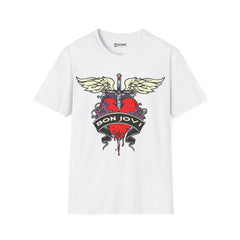 Bon Jovi Unisex Softstyle T-Shirt - IGZ Clothing 