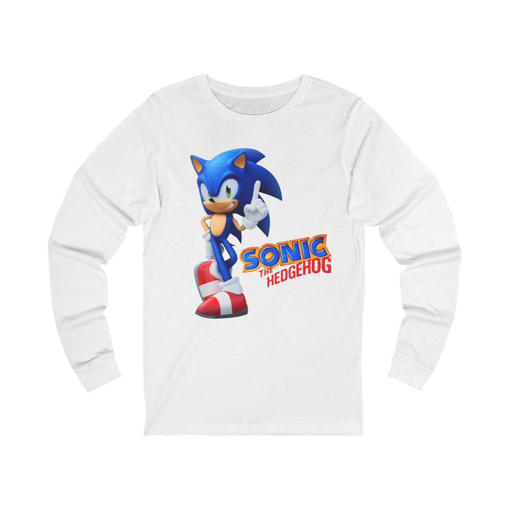 Sonic Unisex Jersey Long Sleeve Tee - 