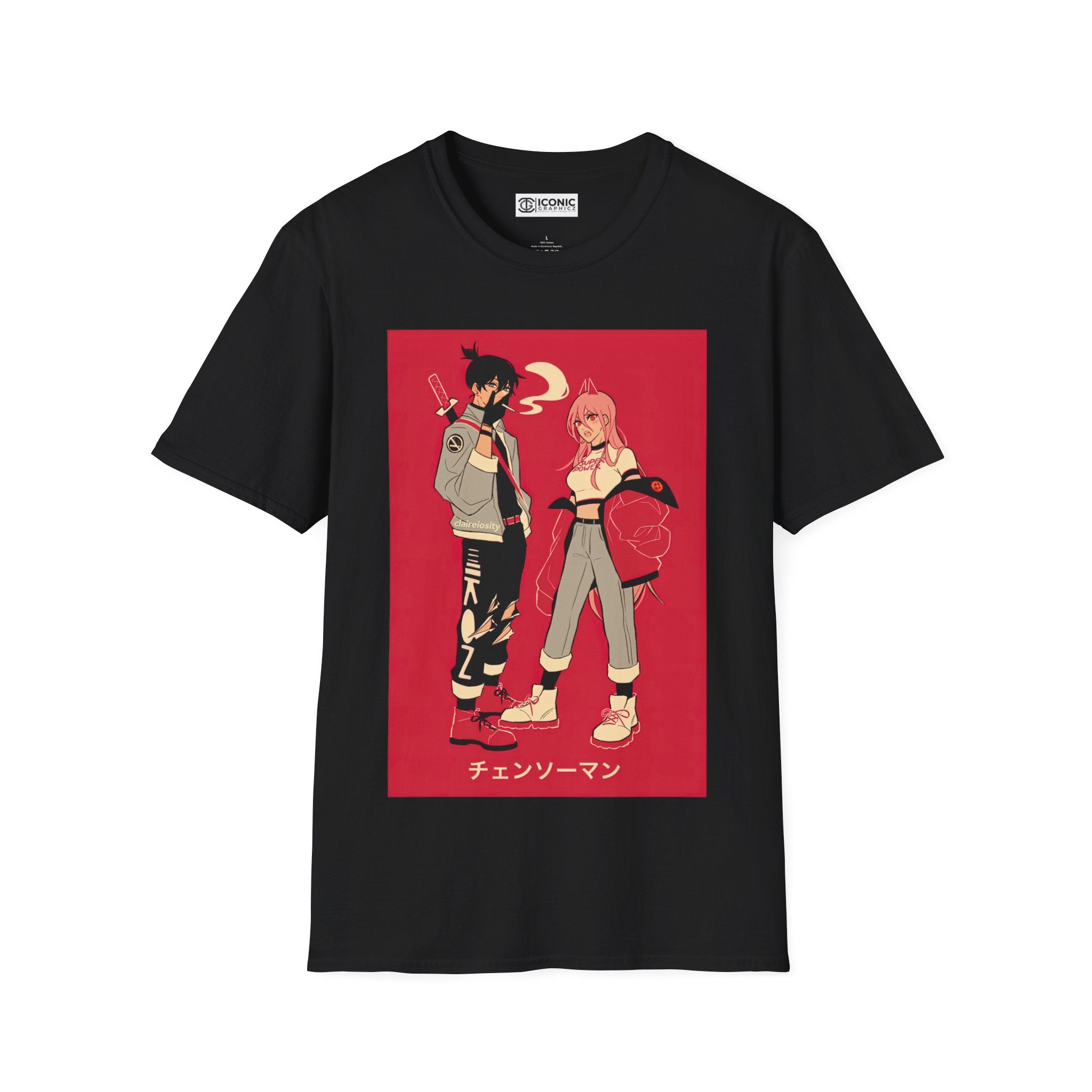 Aki and Power Chainsaw-man T-Shirt