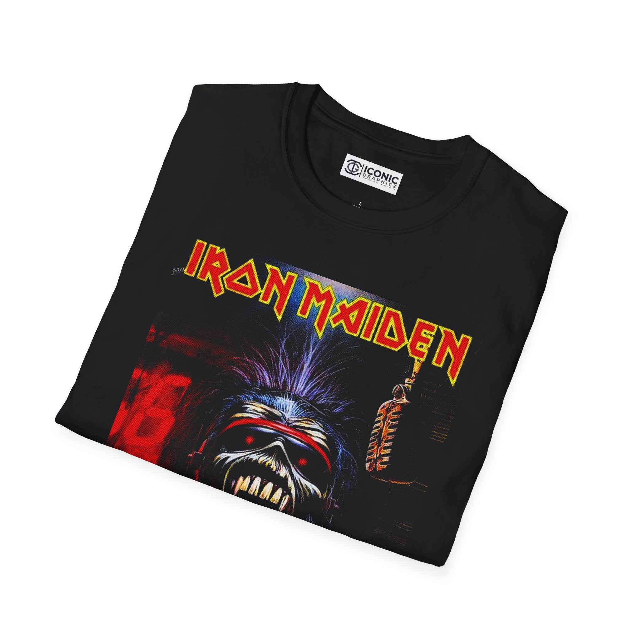 Iron Maiden Unisex Softstyle T-Shirt - IGZ Clothing 