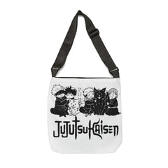 JJK Adjustable Tote Bag (AOP) - IGZ Clothing 