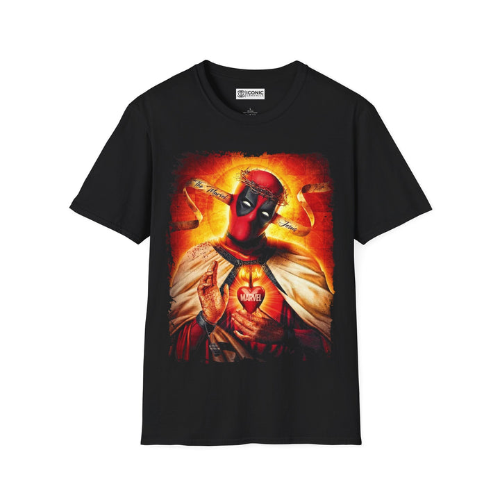Deadpool 3 Marvel Jesus T-Shirt Printify