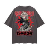 Rudo Gachiakuta Streetwear Loose Drop Shoulder T-Shirt