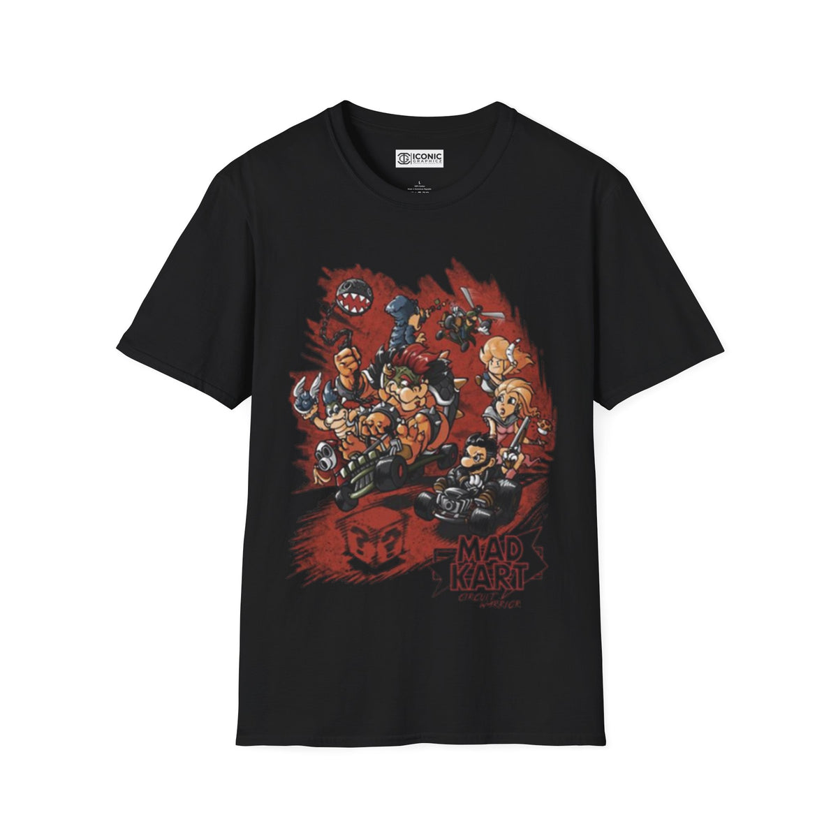 Mario Unisex Softstyle T-Shirt - IGZ Clothing 