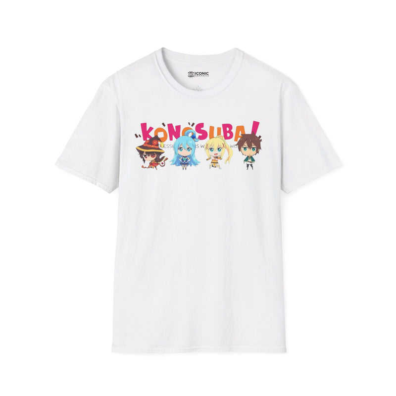 Konosuba Unisex Softstyle T-Shirt - IGZ Clothing 