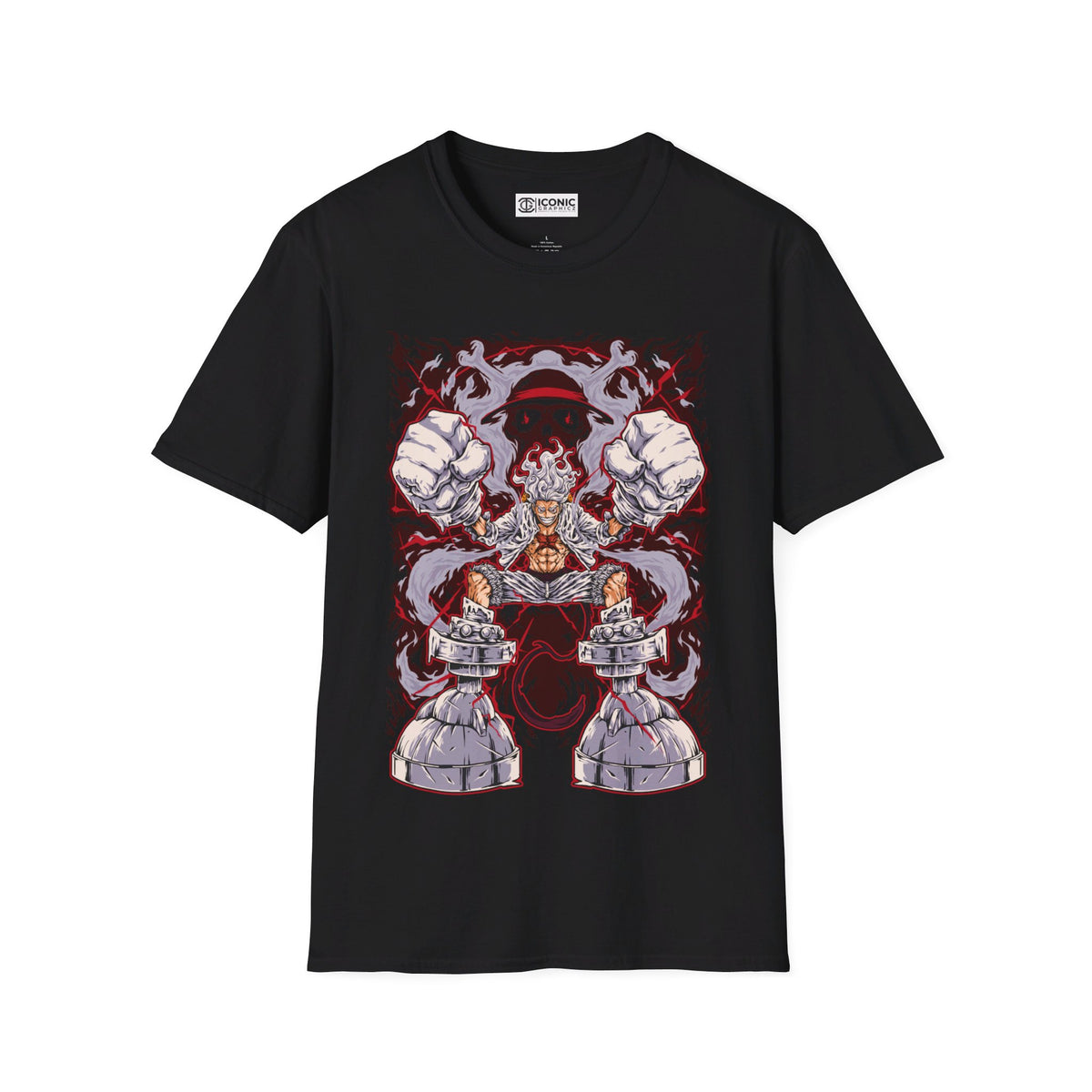 Sun God Luffy Unisex Softstyle T-Shirt - IGZ Clothing 