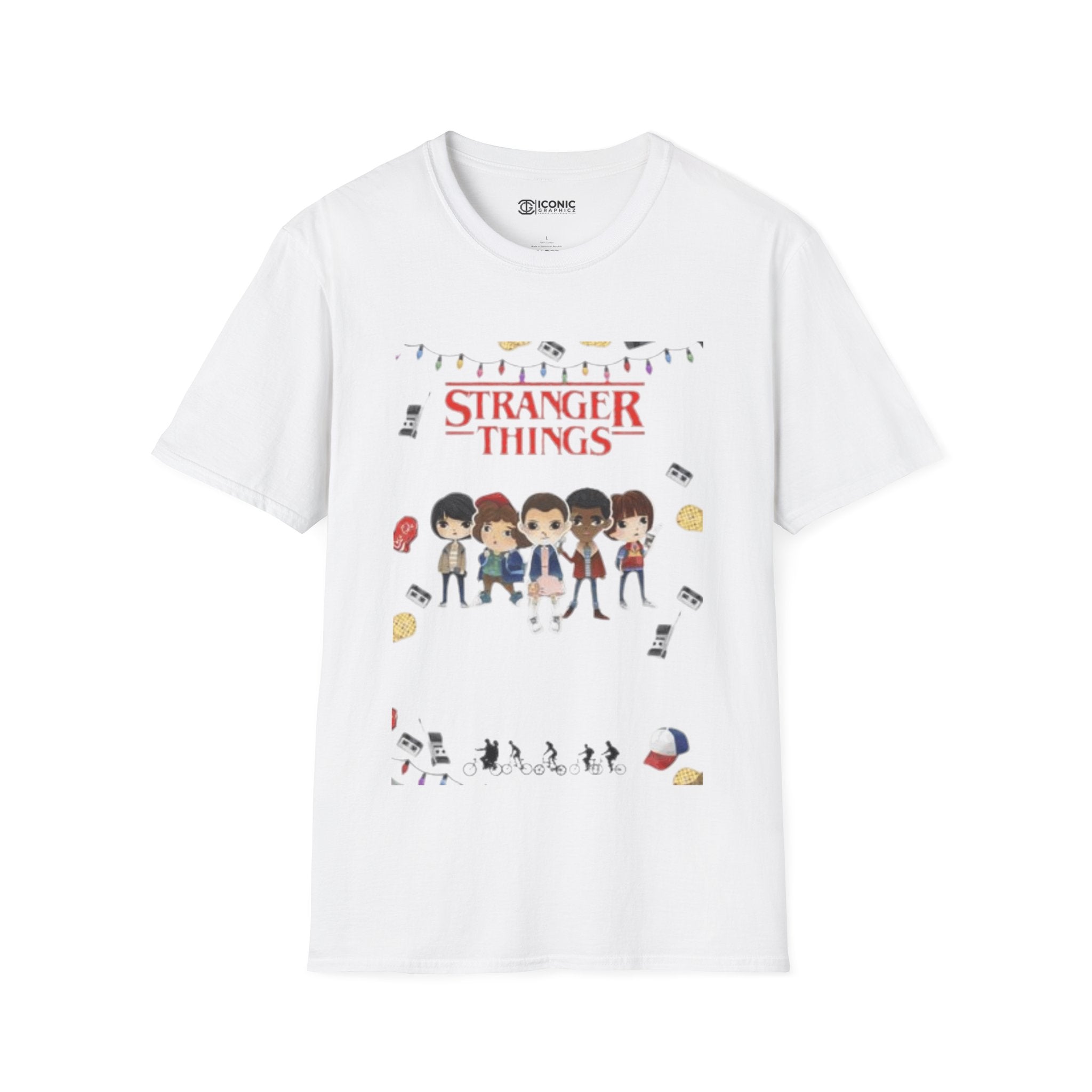 Stranger Things Unisex Softstyle T-Shirt - IGZ Clothing 