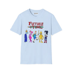 Futurama and Adventure time parody Unisex Softstyle T-Shirt - IGZ Clothing 