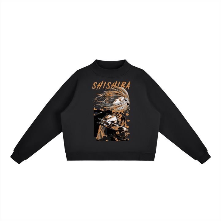 Shishiba Sakamoto Days Essential Fleece Mid-Neck Crew Sweatshirt