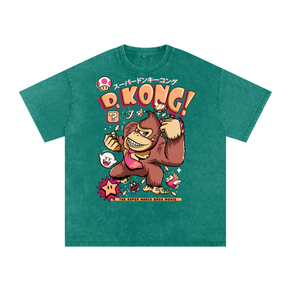Donkey Kong Acid Wash Oversize T-Shirt