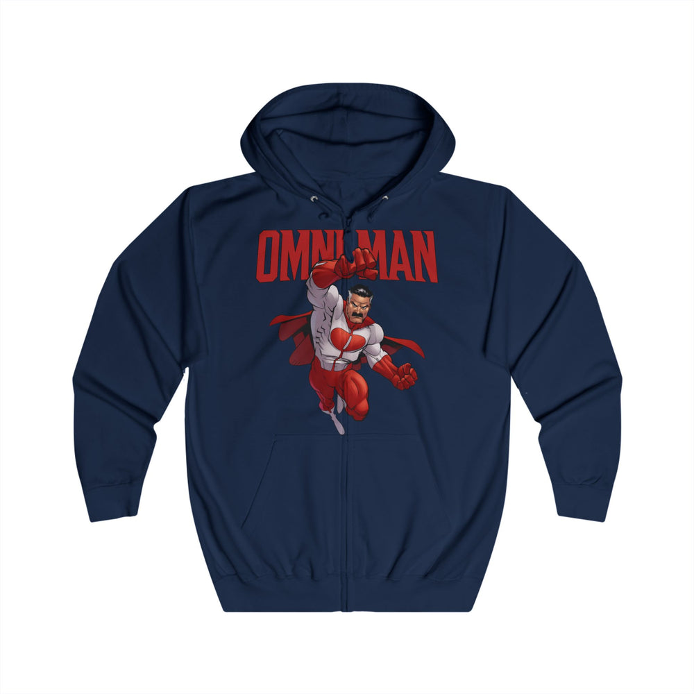 omiman Unisex Full Zip Hoodie
