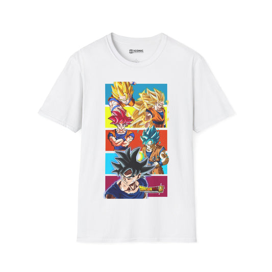 Goku Unisex Softstyle T-Shirt - IGZ Clothing 