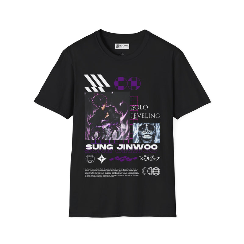 Jin Woo Unisex Softstyle T-Shirt - IGZ Clothing 