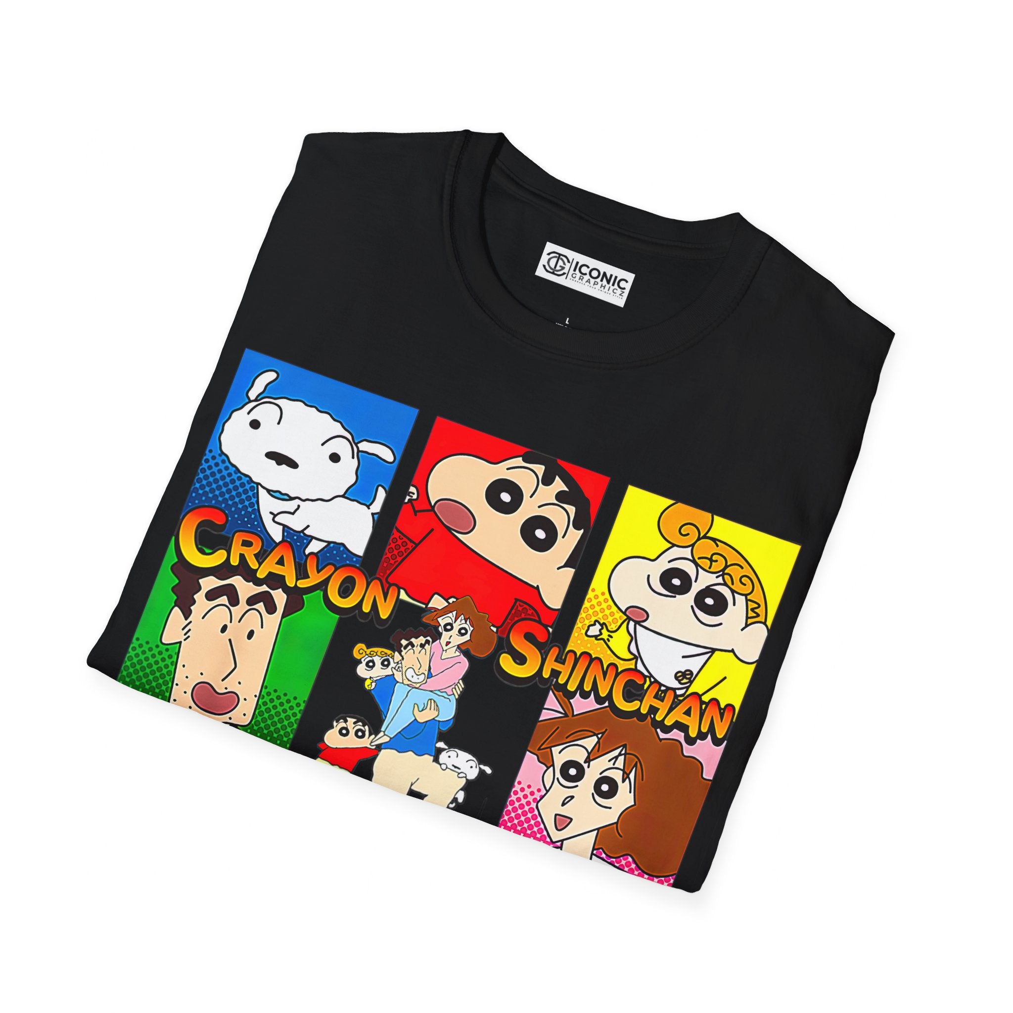 Shinchan Unisex Softstyle T-Shirt - IGZ Clothing 