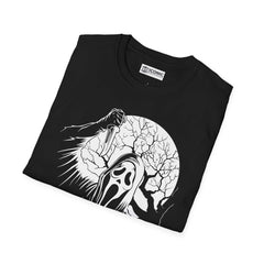 Ghost Face Unisex Softstyle T-Shirt - IGZ Clothing 