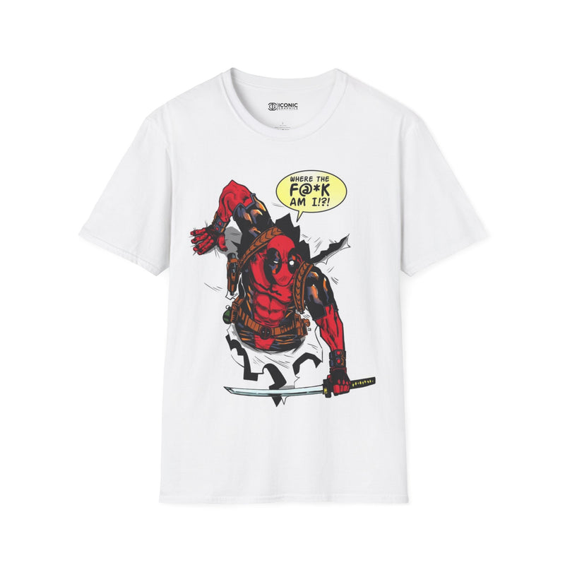 Deadpool Unisex Softstyle T-Shirt - IGZ Clothing 