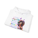 Black girl magic Unisex Heavy Blend™ Hooded Sweatshirt - IGZ Clothing 