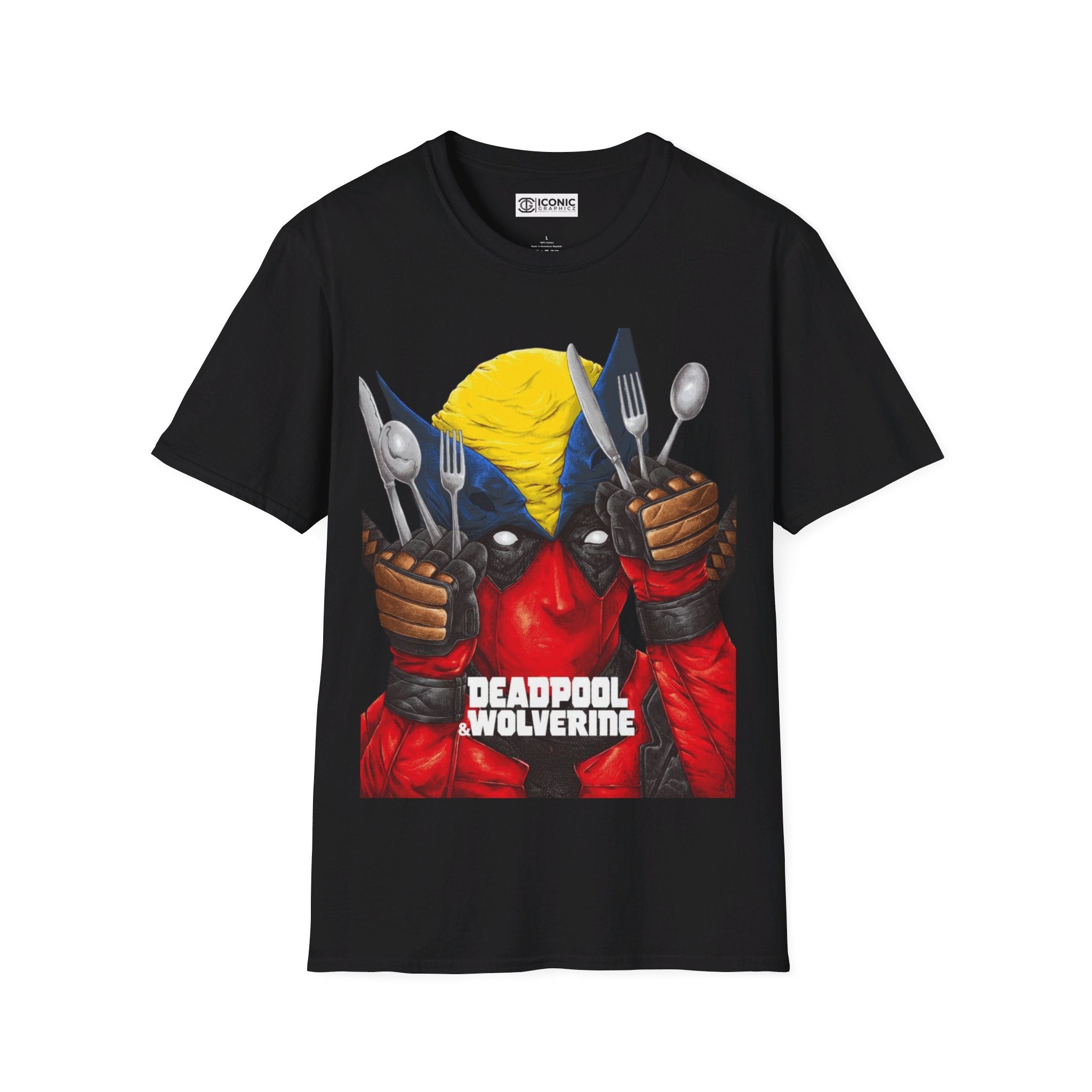 Deadpool and Wolverine Unisex Softstyle T-Shirt - IGZ Clothing 