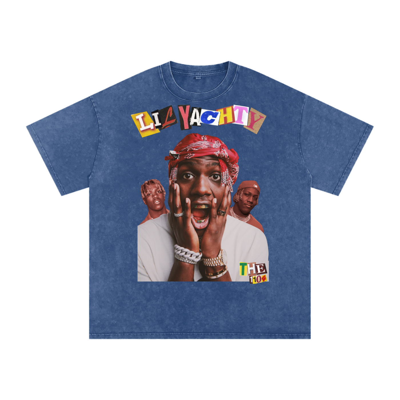 Lil Yachty Acid Wash Oversize T-Shirt
