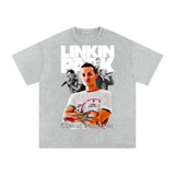 Linkin Park Acid Wash Oversize T-Shirt