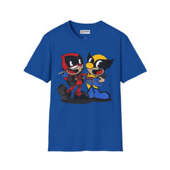 Deadpool and Wolverine Unisex Softstyle T-Shirt