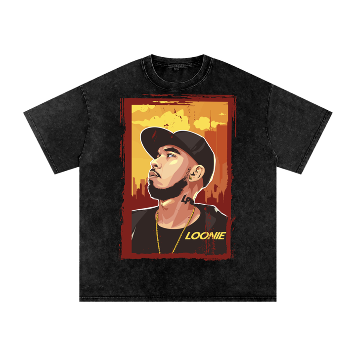 Loonie Acid Wash Oversize T-Shirt