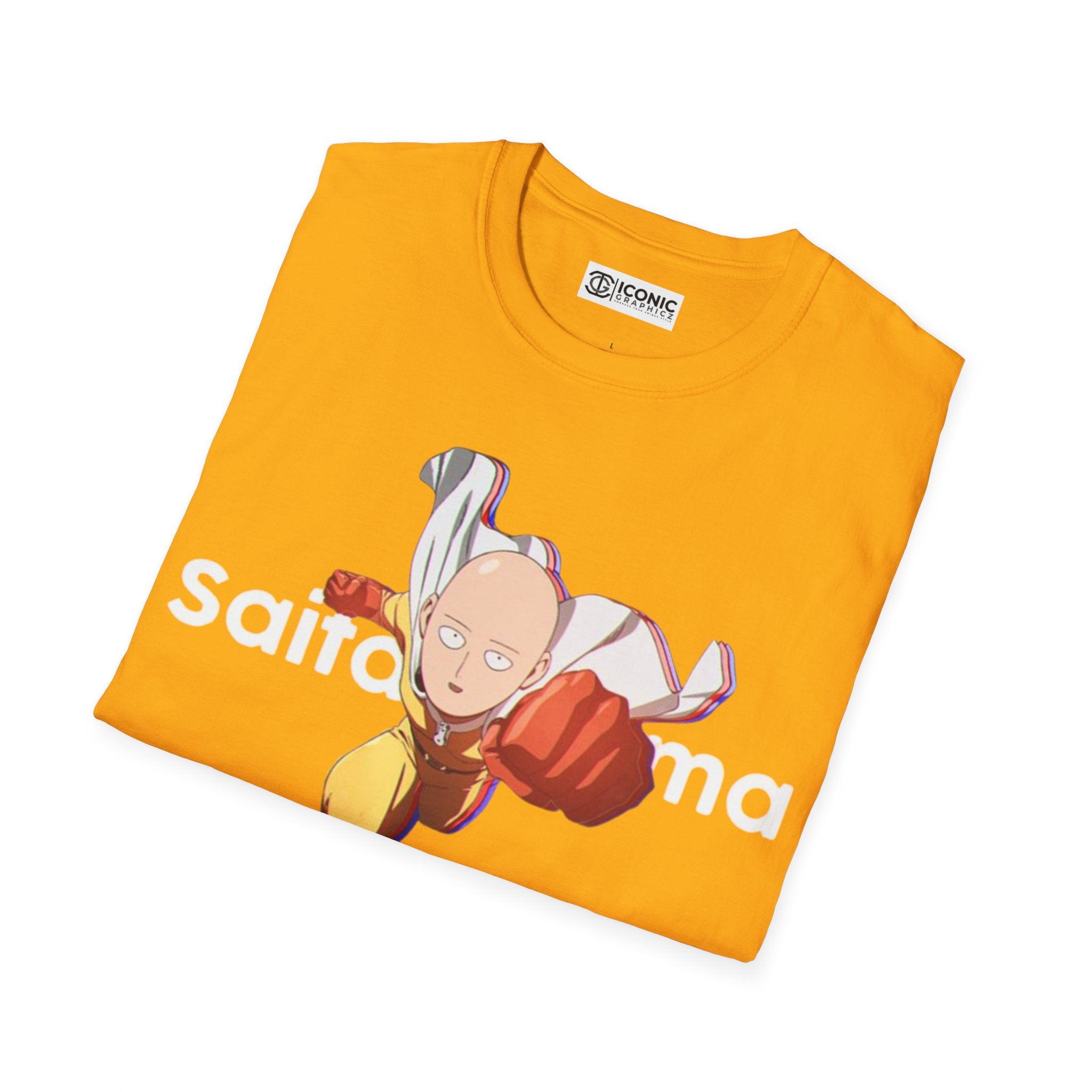 Saitama Unisex Softstyle T-Shirt - IGZ Clothing 