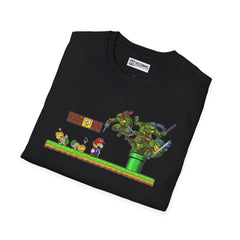 TMNT and Mario Unisex Softstyle T-Shirt - IGZ Clothing 