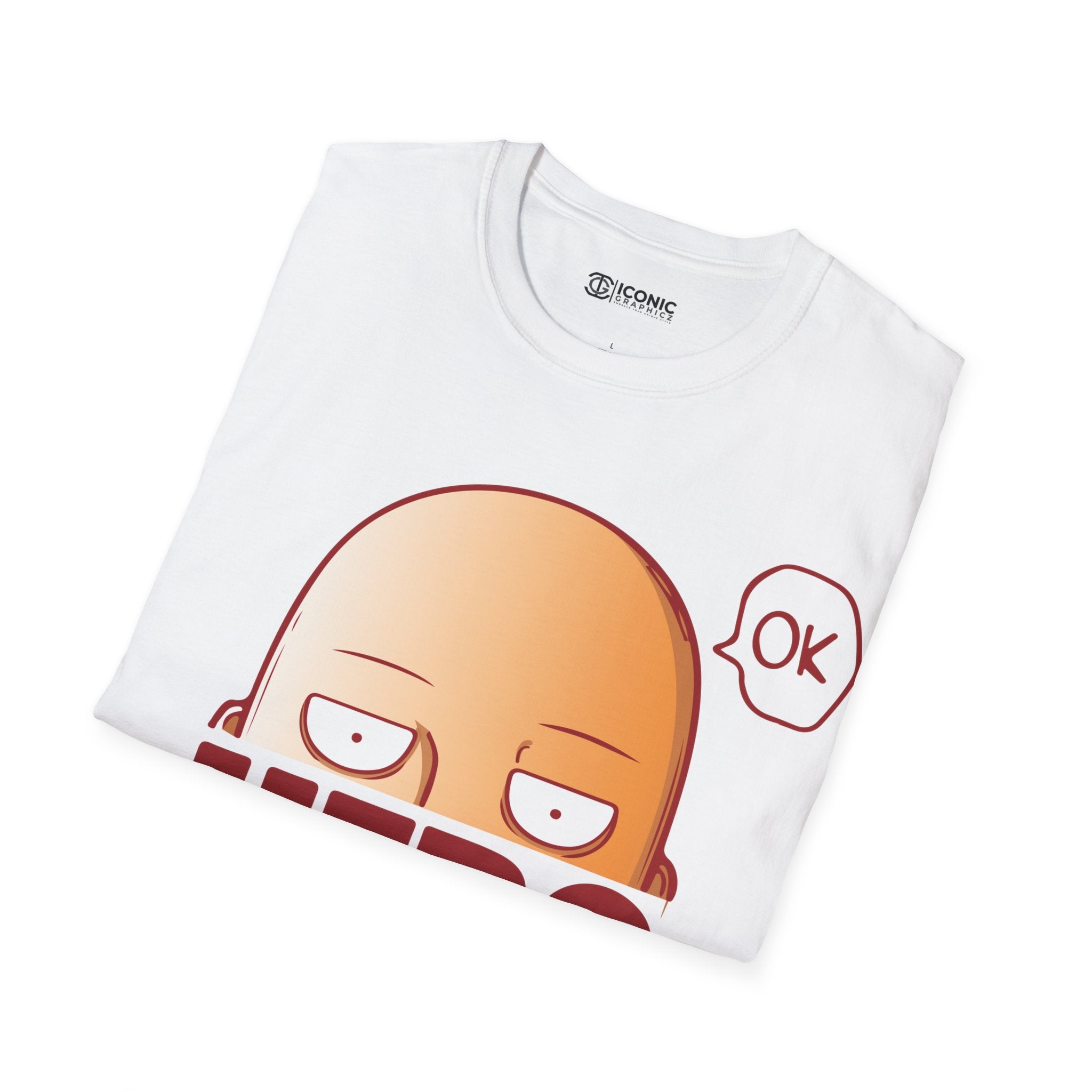 Saitama Unisex Softstyle T-Shirt - IGZ Clothing 